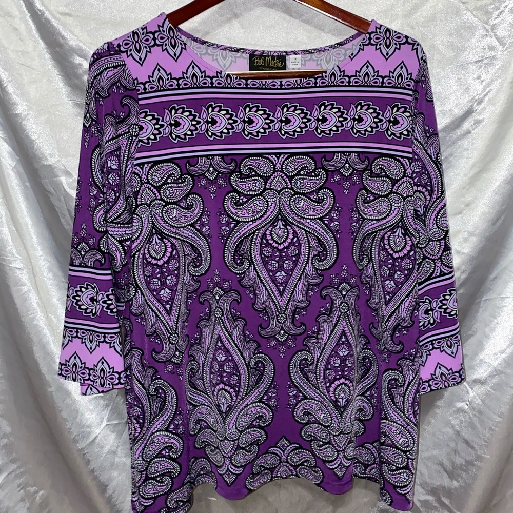Purple blouse